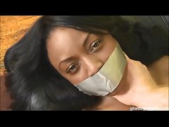 Cum hating Jada Fire throat and ass fucked at Ghetto Gaggers